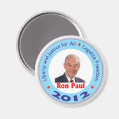 Ron Paul 2012 Magneet (Voorkant / Achterkant)