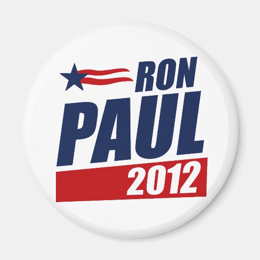 RON PAUL 2012 MAGNEET (Voorkant)