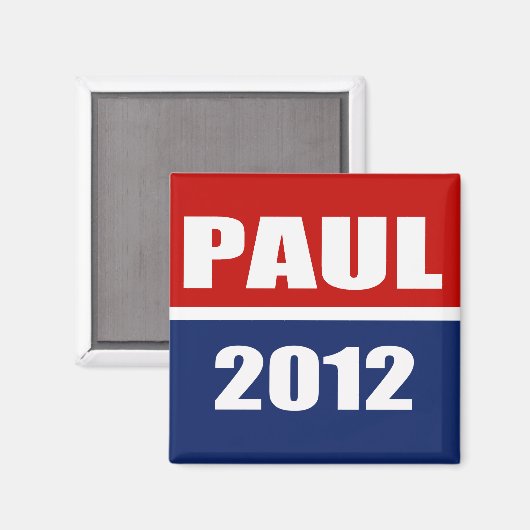 RON PAUL 2012 MAGNEET (Voorkant / Achterkant)