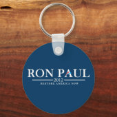 Ron Paul 2012 - Restore America Now Key-Chains Sleutelhanger (Voorkant)