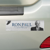 Ron Paul 2012 RESTORE AMERICA NU Bumpersticker (Op auto)