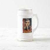 RON PAUL 2012 REVOLUTION BEER STEIN BIERPUL (Voorkant rechts)