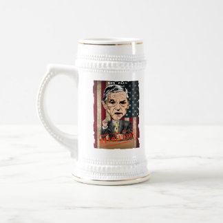RON PAUL 2012 REVOLUTION BEER STEIN BIERPUL