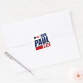 RON PAUL 2012 RONDE STICKER (Envelop)