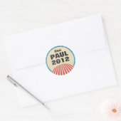 Ron Paul 2012 ronde Stickers (Envelop)