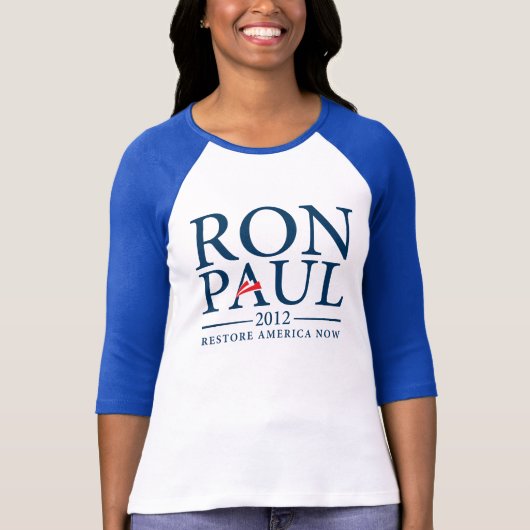 Ron Paul 2012 Shirt (Voorkant)