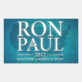 Ron Paul 2012 Sticker (Voorkant)
