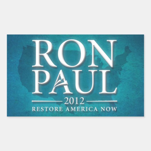 Ron Paul 2012 Sticker (Voorkant)