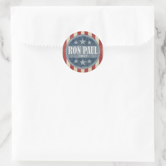 Ron Paul 2012 Sticker (Tas)