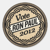 Ron Paul 2012 Sticker Set (Voorkant)