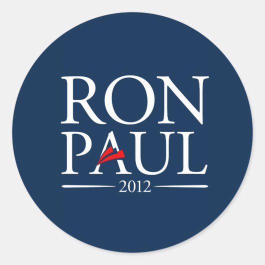 Ron Paul 2012 Stickers (Voorkant)