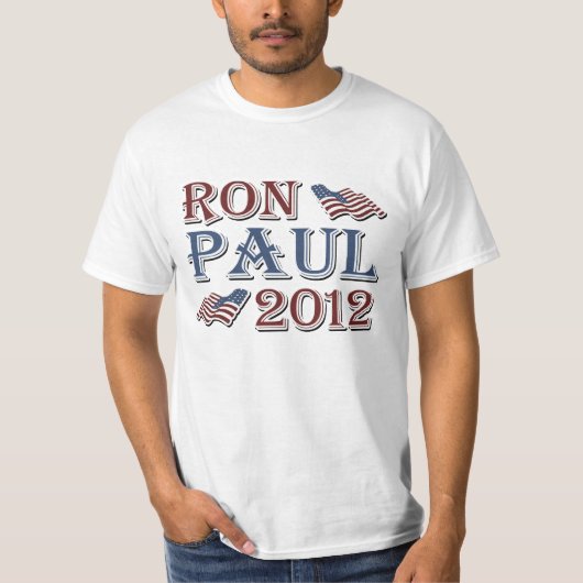 Ron Paul 2012 T-shirt (Voorkant)