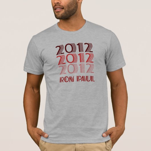 RON PAUL 2012  T-SHIRT (Voorkant)