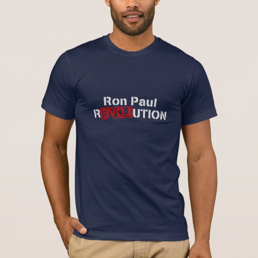Ron Paul 2012 T-shirt (Voorkant)