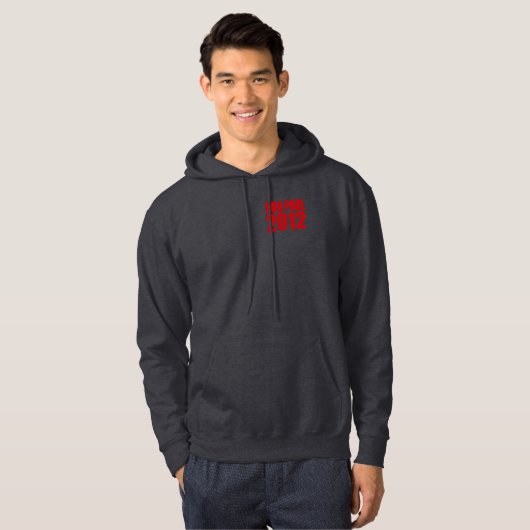 RON PAUL 2012 (Vet) Hoodie (Voorkant volledig)