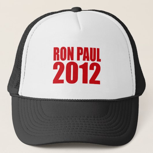 RON PAUL 2012 (Vet) Trucker Pet (Voorkant)