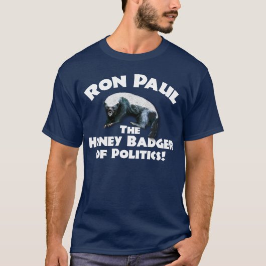 Ron Paul 2012 voor President T-shirt (Voorkant)