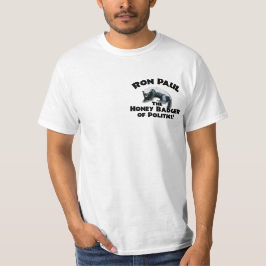 Ron Paul 2012 voor President T-shirt (Voorkant)