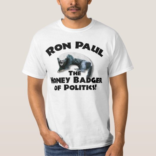 Ron Paul 2012 voor President T-shirt (Voorkant)