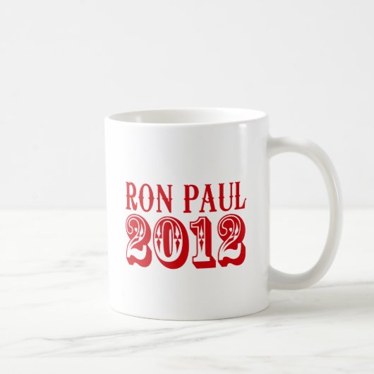 RON PAUL 2012 (Western) Koffiemok (Rechts)