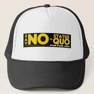 Ron Paul 2012 - Zeg enkel NEE tegen de Status Quo Trucker Pet