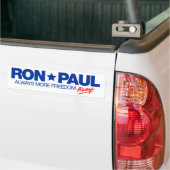 Ron Paul Altijd Bumpersticker (Op Truck)
