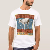 Ron Paul 'Be Heard not Herded' Shirt (Voorkant)