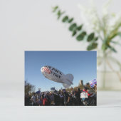 Ron Paul blimp Briefkaart (Staand voorkant)