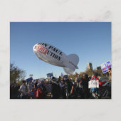 Ron Paul blimp Briefkaart (Voorkant)