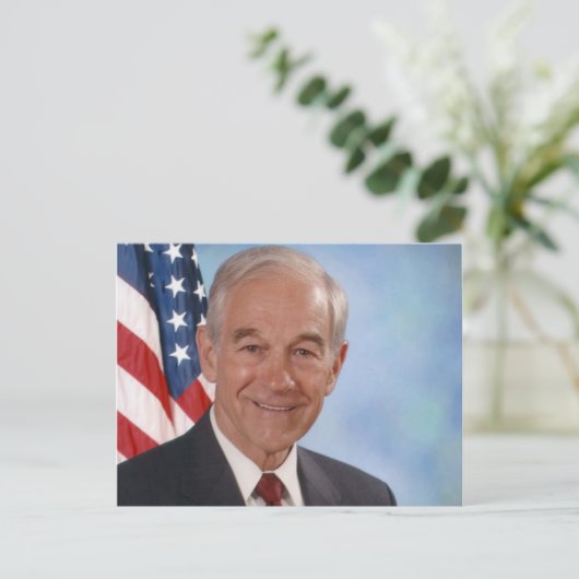 Ron Paul Briefkaart (Staand voorkant)