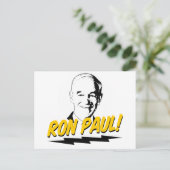 Ron Paul! Briefkaart (Staand voorkant)