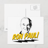 Ron Paul! Briefkaart (Voorkant / Achterkant)