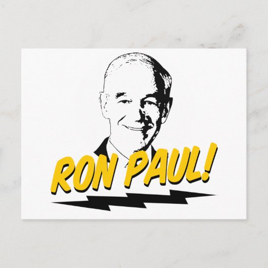 Ron Paul! Briefkaart (Voorkant)