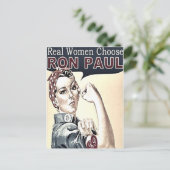 Ron Paul Briefkaart (Staand voorkant)