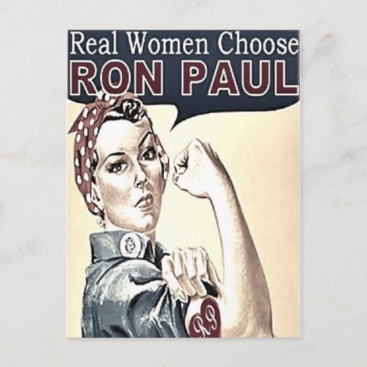 Ron Paul Briefkaart (Voorkant)