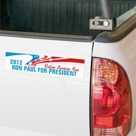 Ron Paul Bumpersticker (Op Truck)