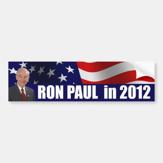 Ron Paul Bumpersticker (Voorkant)