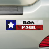 Ron Paul Bumpersticker (Op auto)