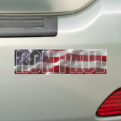 Ron Paul Bumpersticker (Op auto)