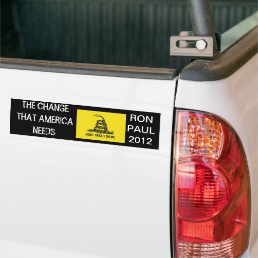 Ron Paul Bumpersticker (Op Truck)