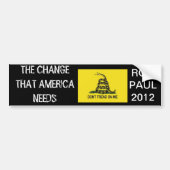 Ron Paul Bumpersticker (Voorkant)