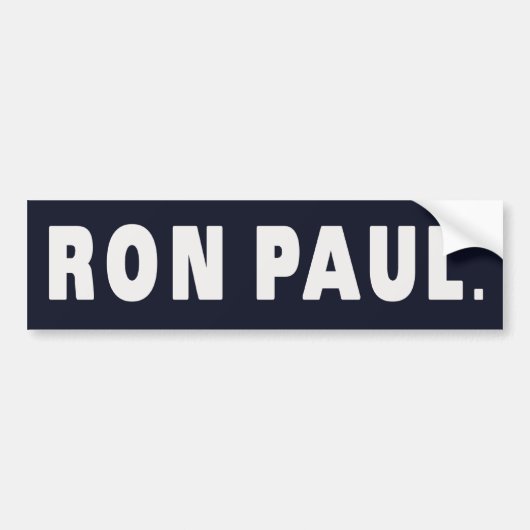 RON PAUL BUMPERSTICKER (Voorkant)