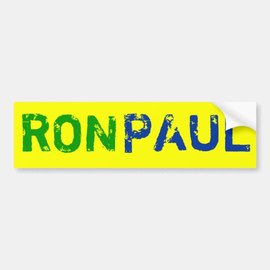 Ron Paul Bumpersticker (Voorkant)