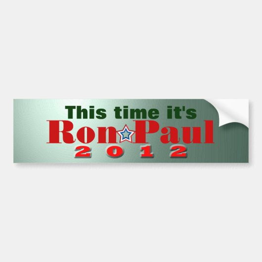 Ron Paul Bumpersticker (Voorkant)