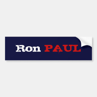 Ron Paul Bumpersticker