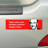 Ron Paul Bumpersticker (Op auto)