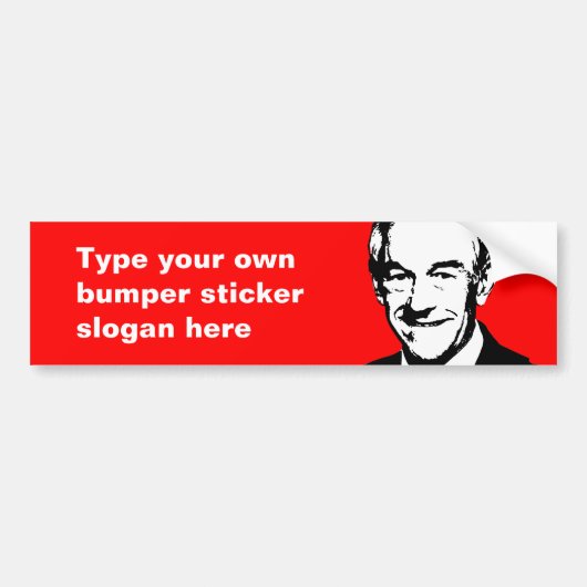 Ron Paul Bumpersticker (Voorkant)