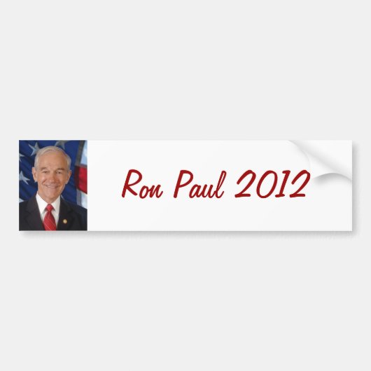 Ron Paul Bumpersticker (Voorkant)