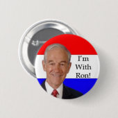 Ron Paul Button (Voorkant /achterkant)