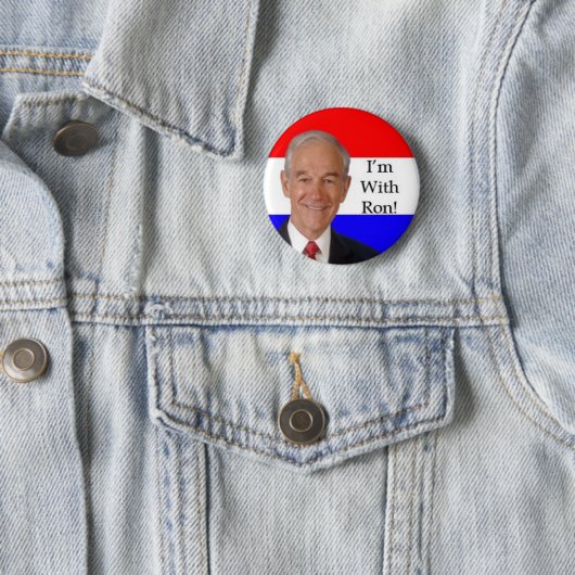 Ron Paul Button (In situ)